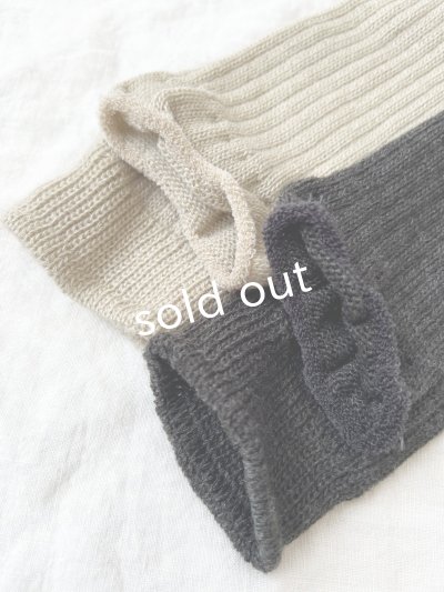 画像3: SMALL STONE／ウール混アームウォーマー