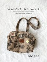 画像2: MARCHE' DE SOEUR／肩掛けバッグ・クラシックウール (2)