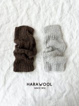 HARAWOOL／ベビーアルパカレッグウォーマー