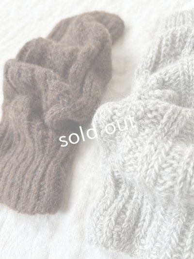 画像2: HARAWOOL／ベビーアルパカレッグウォーマー