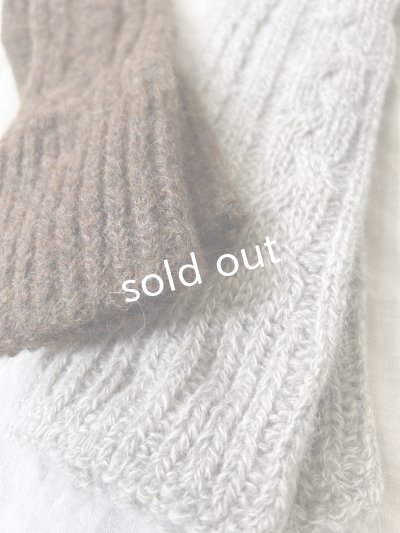 画像4: HARAWOOL／ベビーアルパカレッグウォーマー