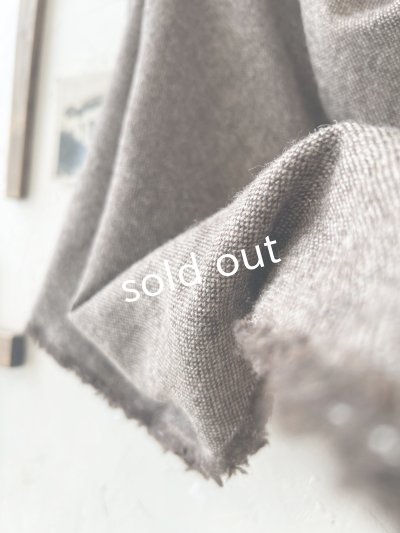 画像6: MARCHE' DE SOEUR/ウールツイードポンチョ・杢ブラウン