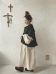 画像13: MARCHE' DE SOEUR／セーラ襟のタッセルちびコート・ダークグリーンモッサ