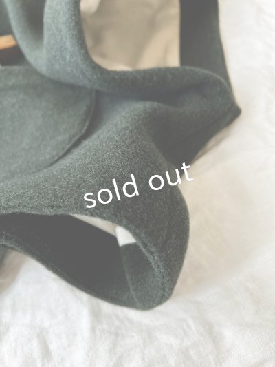 画像9: MARCHE' DE SOEUR/セーラ襟のタッセルちびコート・ダークグリーンモッサ