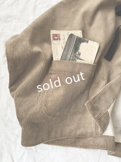 画像11: MARCHE' DE SOEUR/セーラ襟のタッセルちびコート・シナモンコーデュロイ