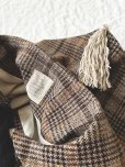 画像13: MARCHE' DE SOEUR／セーラ襟のタッセルちびコート・ブラウンチェック