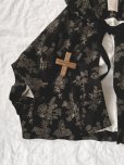 画像11: MARCHE' DE SOEUR／セーラ襟のタッセルちびコート・ボタニカルブラック