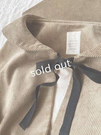 画像13: MARCHE' DE SOEUR/セーラ襟のタッセルちびコート・シナモンコーデュロイ