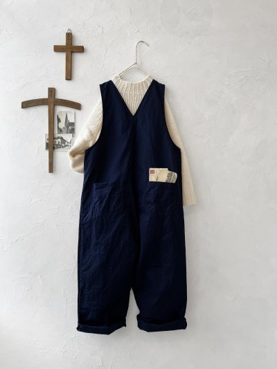 画像6: seasew.／111 オーバーオール・ダークネイビー