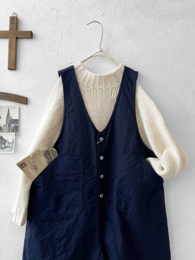 画像4: seasew.／111 オーバーオール・ダークネイビー