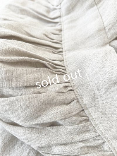 画像10: Avenue／後ろりぼんジャンパースカート・生成り