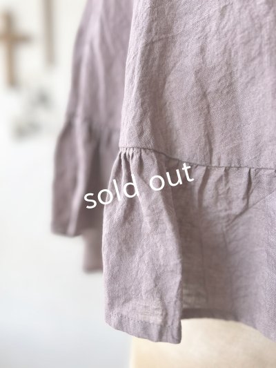 画像4: Avenue/フリルギャザーポンチョ・あずきみるく