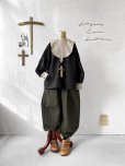 画像1: je suis comme je suis/ワイドファティーグパンツ・アーミーグリーン (1)