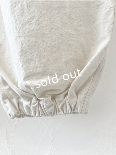 画像6: je suis comme je suis/ワイドファティーグパンツ・ミルク