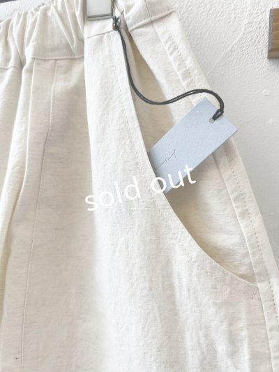 画像4: je suis comme je suis/ワイドファティーグパンツ・ミルク