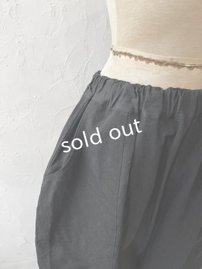 画像5: je suis comme je suis/ワイドファティーグパンツ・黒