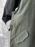 画像4: je suis comme je suis/パイピングポケットサロペット・モス