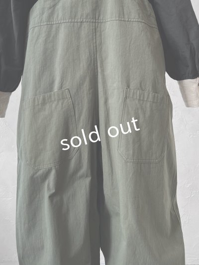 画像8: je suis comme je suis/パイピングポケットサロペット・モス