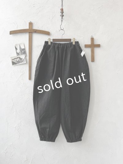 画像7: je suis comme je suis/ワイドファティーグパンツ・黒