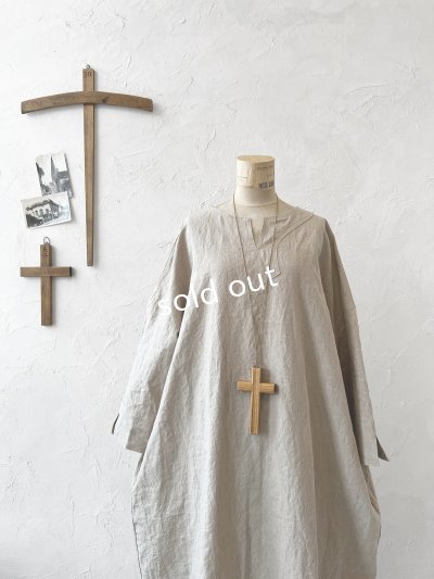 画像2: je suis comme je suis/キーネックドレス・キナリ
