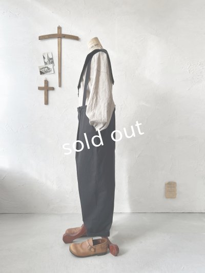 画像5: je suis comme je suis/サスペンダーパンツ・ブラック