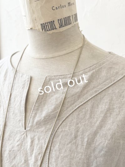 画像5: je suis comme je suis/キーネックドレス・キナリ