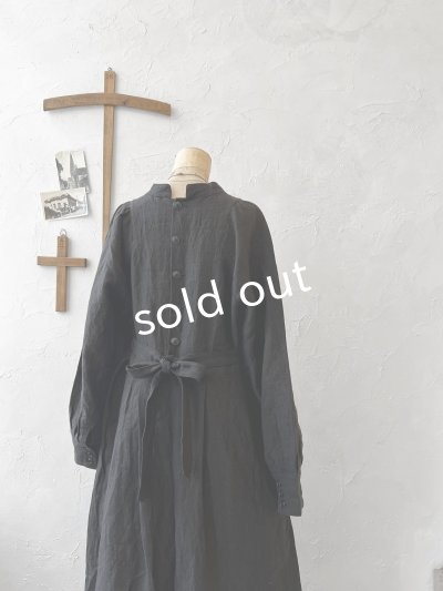 画像8: je suis comme je suis/ "marguerite" ロングドレス・ブラック