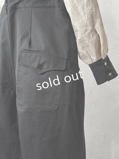 画像8: je suis comme je suis/サスペンダーパンツ・ブラック