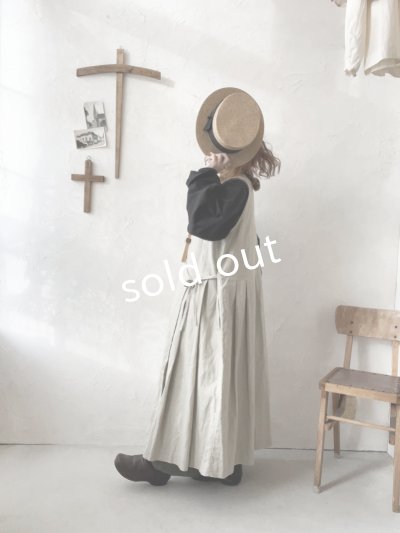 画像12: je suis comme je suis/カシュクールドレス・ナチュラル