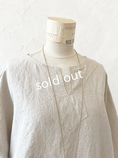 画像3: je suis comme je suis/キーネックドレス・キナリ