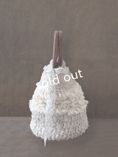 画像7: toromeco／裂き編みバッグ "Chaleur rectangle"