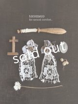 toromeco／ ”tsubuto” クロッシェ＆アンティークレースイヤリング