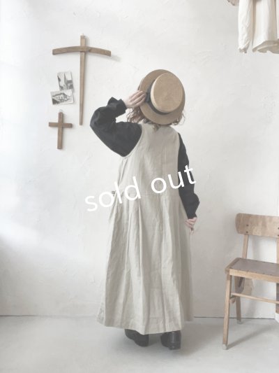 画像13: je suis comme je suis/カシュクールドレス・ナチュラル