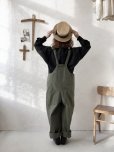 画像12: je suis comme je suis/パイピングポケットサロペット・モス