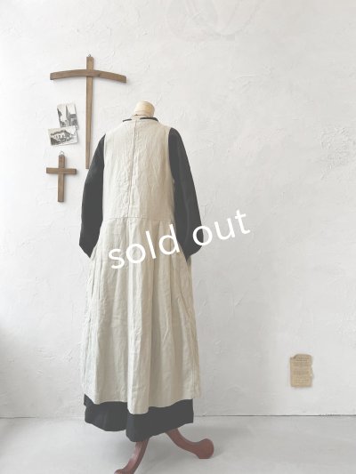 画像9: je suis comme je suis/カシュクールドレス・ナチュラル