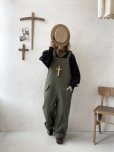 画像10: je suis comme je suis/パイピングポケットサロペット・モス