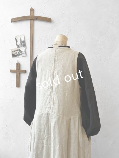 画像10: je suis comme je suis/カシュクールドレス・ナチュラル