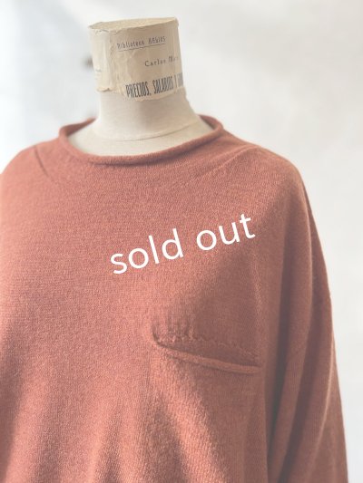 画像9: SO／胸ポケットニットプルオーバー・ブラック