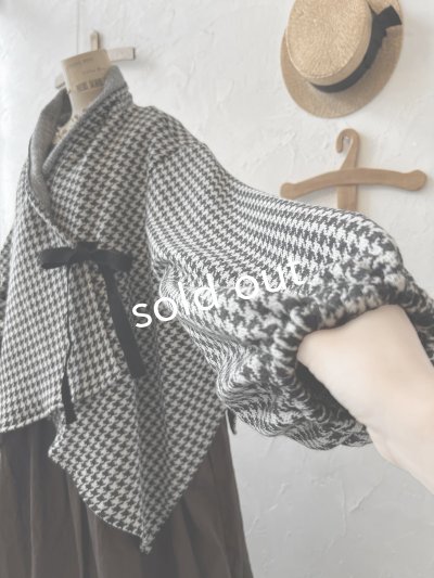 画像8: shizuka's/ベルベットリボンのコート・チドリ