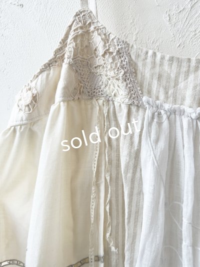 画像3: shizuka's／アンティークレースのキャミワンピース