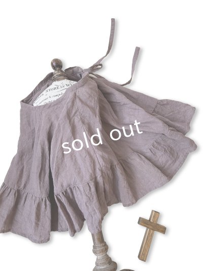 画像9: Avenue/フリルギャザーポンチョ・あずきみるく