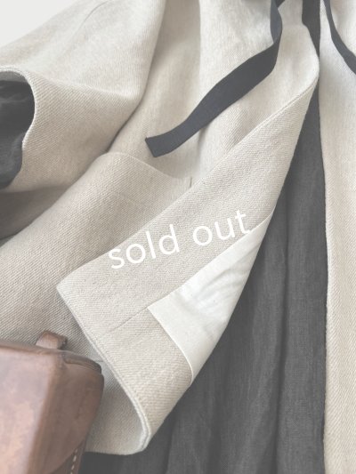 画像13: MARCHE' DE SOEUR/セーラ襟のタッセルちびコート・生成り