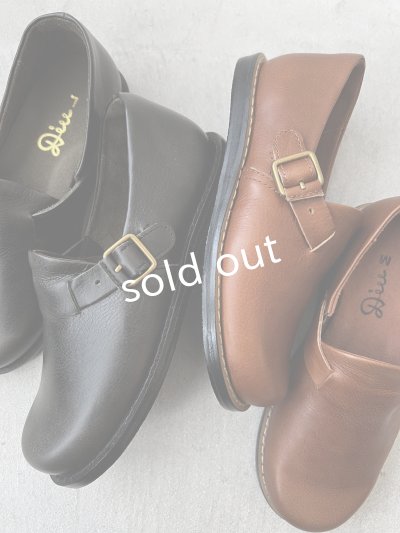 画像7: Diu／本革ベルトシューズ・ブラック