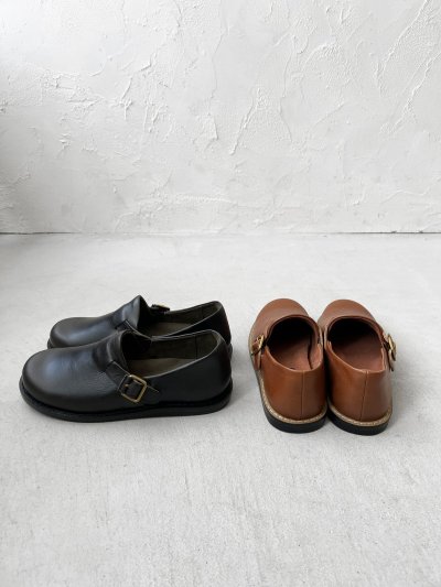 画像6: Diu/本革ベルトシューズ・ブラウン