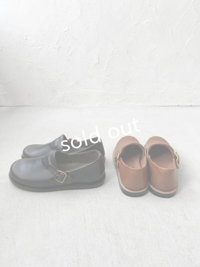 画像4: Diu／本革ベルトシューズ・ブラック