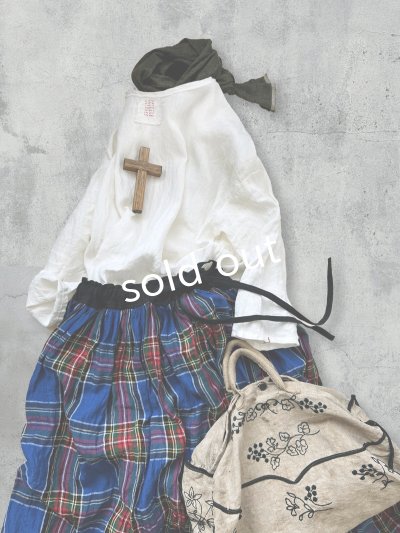 画像6: MARCHE' DE SOEUR／ギャザースカート・ブルータータン