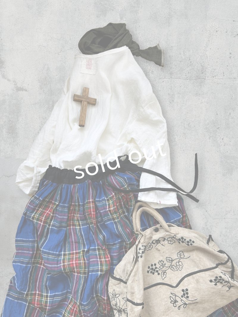 画像6: MARCHE' DE SOEUR／ギャザースカート・ブルータータン (6)