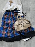 画像7: MARCHE' DE SOEUR／ギャザースカート・ブルータータン (7)