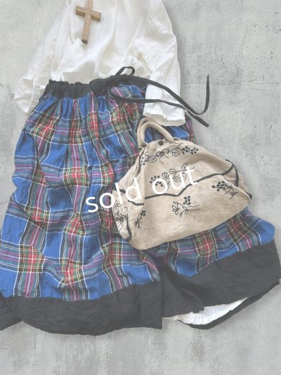 画像7: MARCHE' DE SOEUR／ギャザースカート・ブルータータン