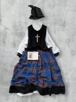 画像3: MARCHE' DE SOEUR／バッククロスワンピース・ブルータータン (3)
